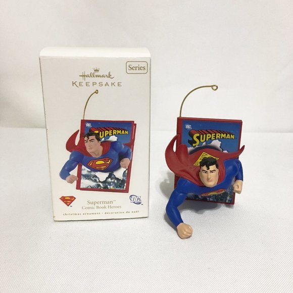 Superman Other - Hallmark Keepsake Superman, Comic Book Heroes Ornament